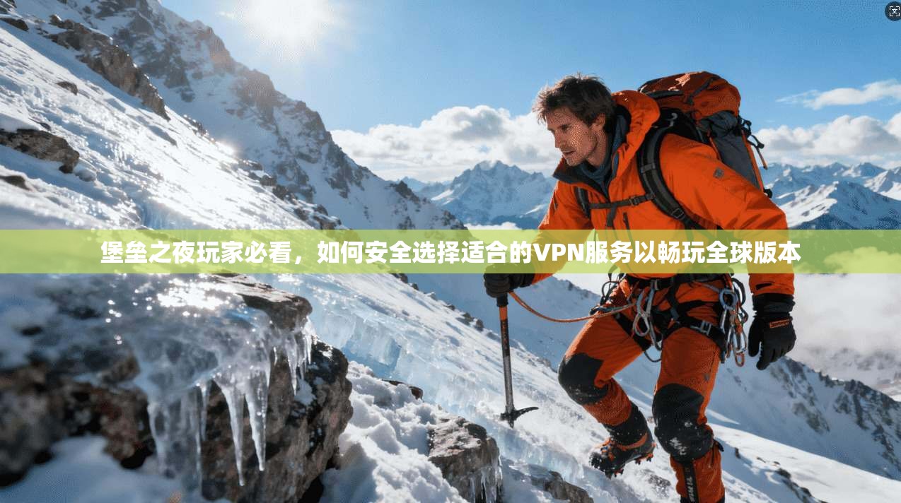 堡垒之夜玩家必看,如何安全选择适合的VPN服务以畅玩全球版本
