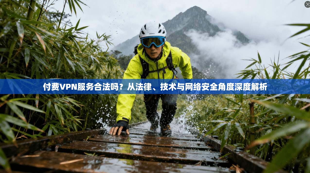 付费VPN服务合法吗？从法律、技术与网络安全角度深度解析
