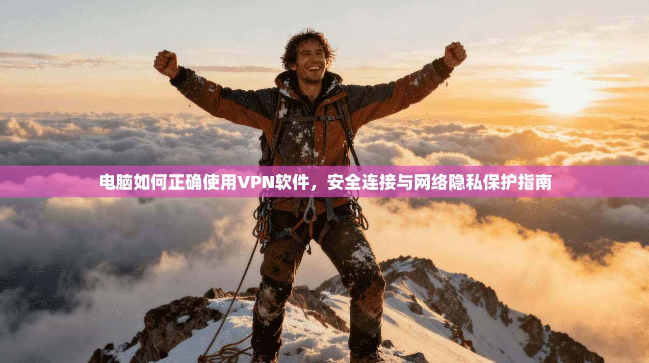 电脑如何正确使用VPN软件，安全连接与网络隐私保护指南
