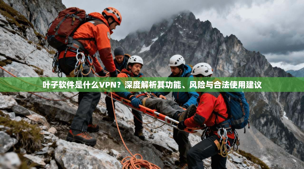 叶子软件是什么VPN？深度解析其功能、风险与合法使用建议