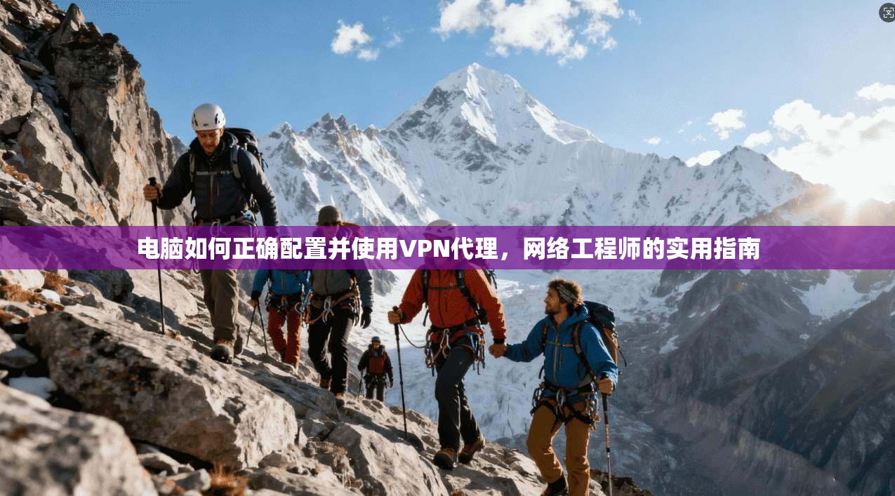电脑如何正确配置并使用VPN代理，网络工程师的实用指南