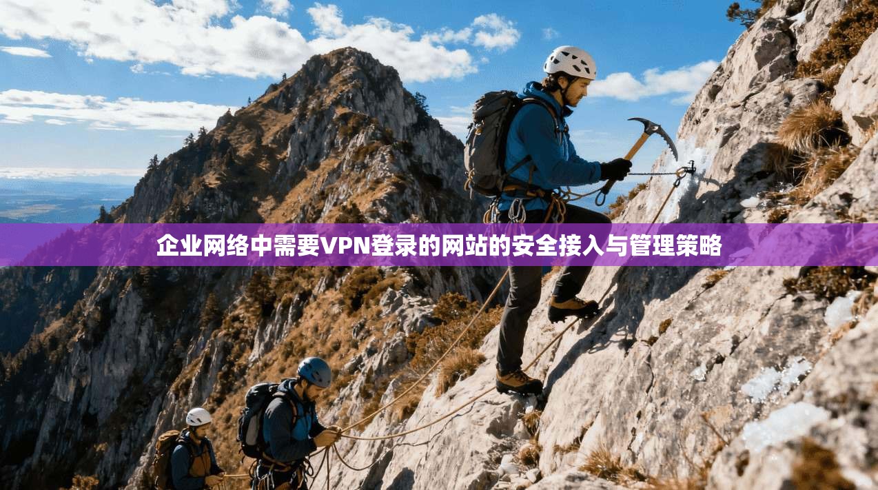 企业网络中需要VPN登录的网站的安全接入与管理策略