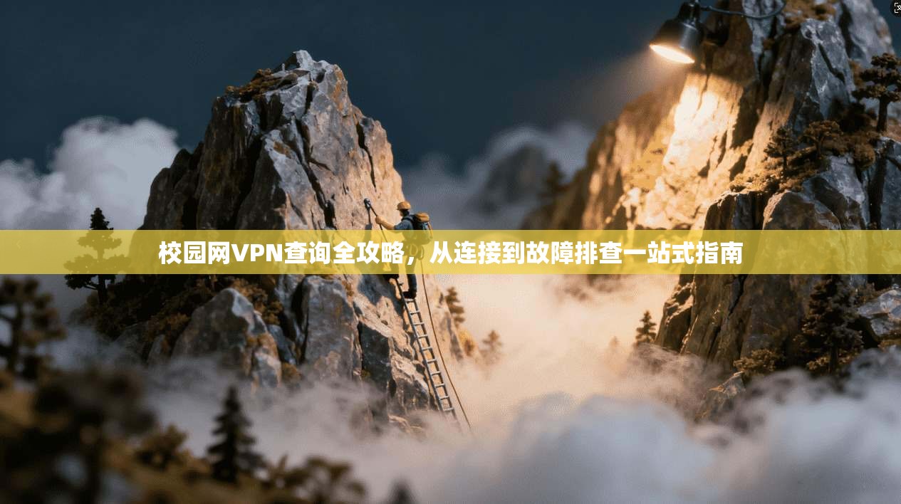 校园网VPN查询全攻略，从连接到故障排查一站式指南