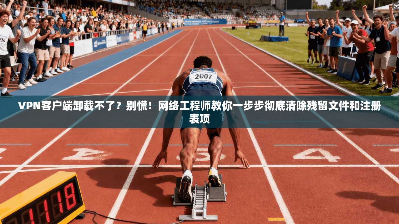 VPN客户端卸载不了?别慌!网络工程师教你一步步彻底清除残留文件和注册表项