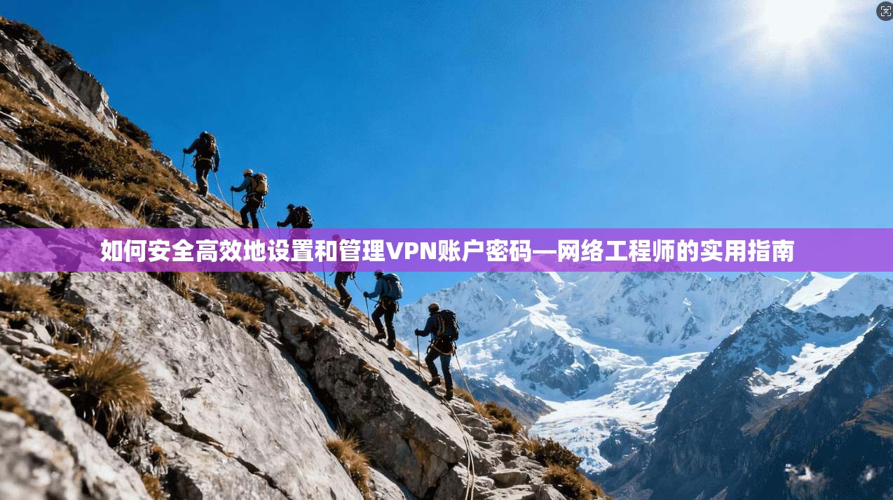 如何安全高效地设置和管理VPN账户密码—网络工程师的实用指南