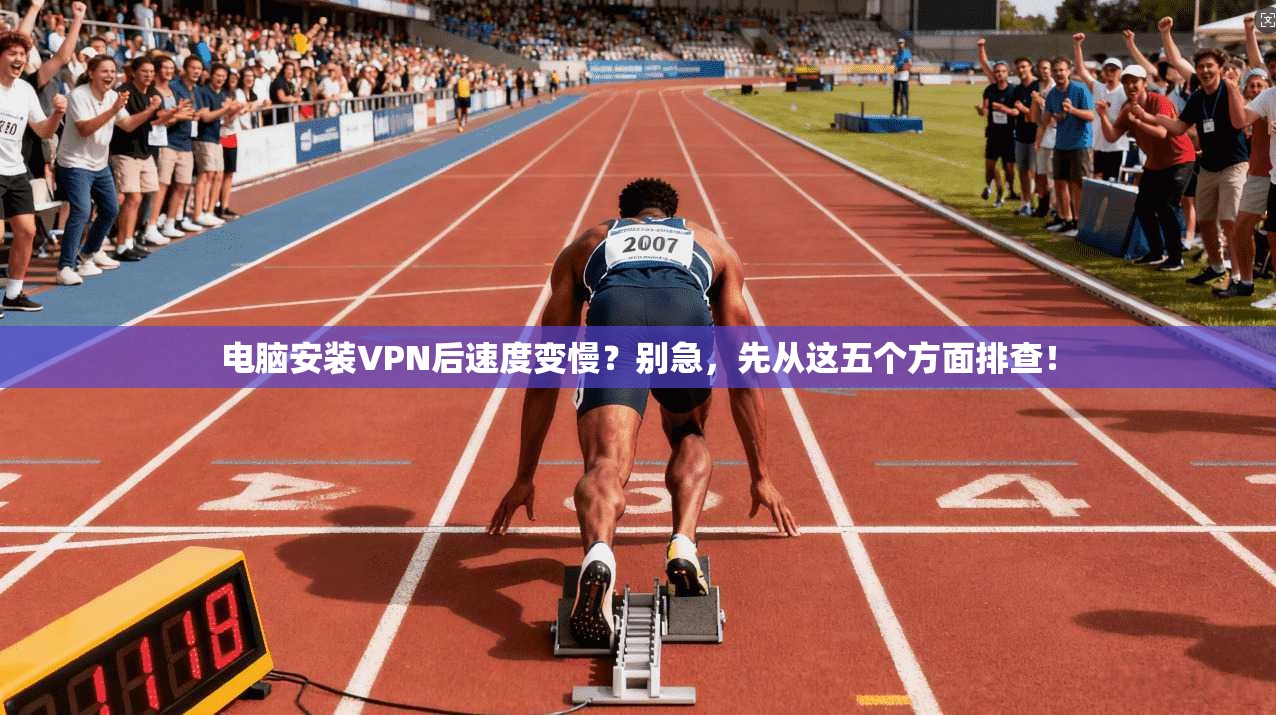电脑安装VPN后速度变慢？别急，先从这五个方面排查！