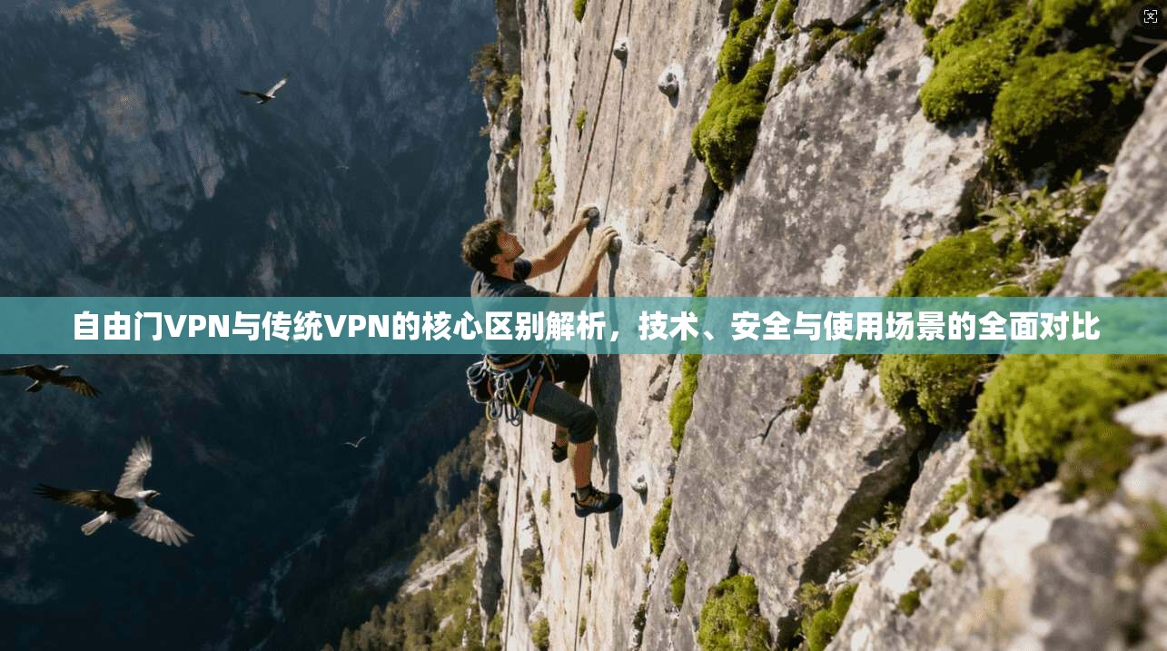 自由门VPN与传统VPN的核心区别解析，技术、安全与使用场景的全面对比