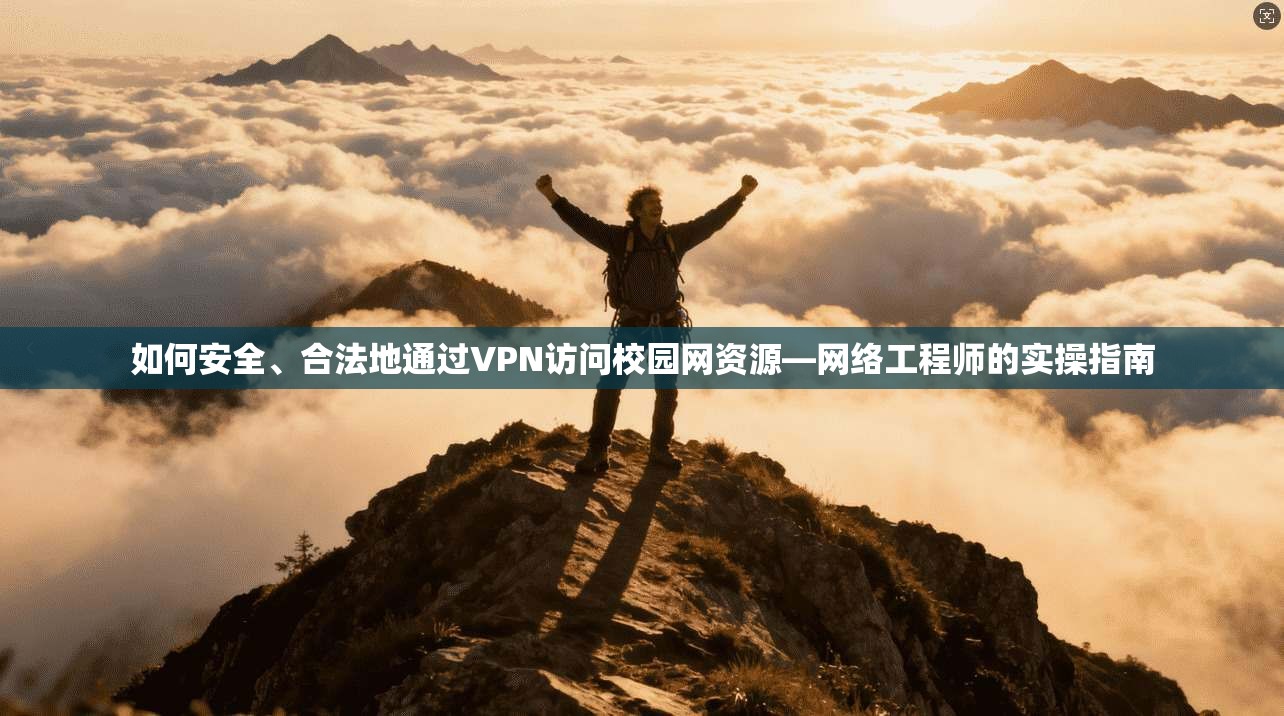 如何安全、合法地通过VPN访问校园网资源—网络工程师的实操指南