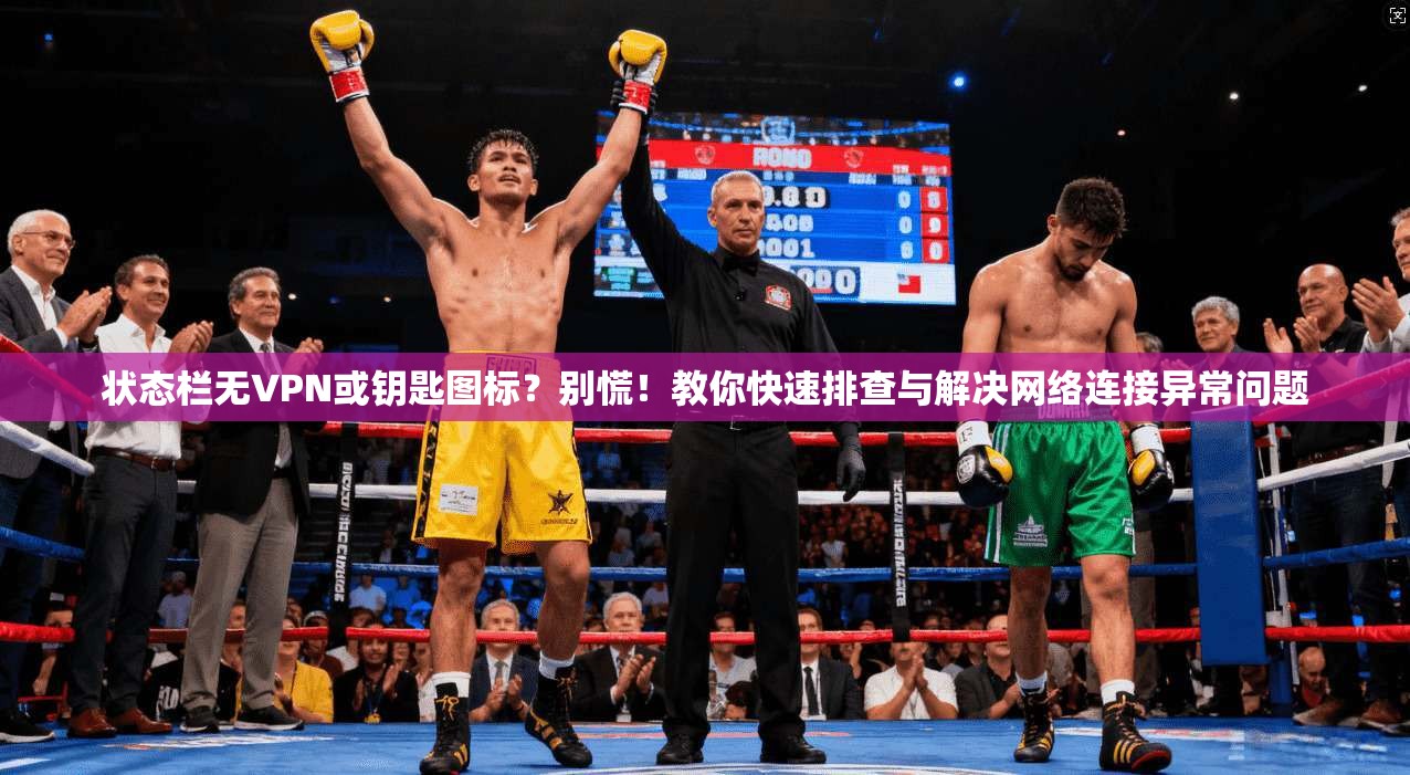 状态栏无VPN或钥匙图标？别慌！教你快速排查与解决网络连接异常问题