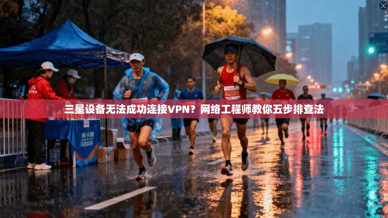 三星设备无法成功连接VPN？网络工程师教你五步排查法
